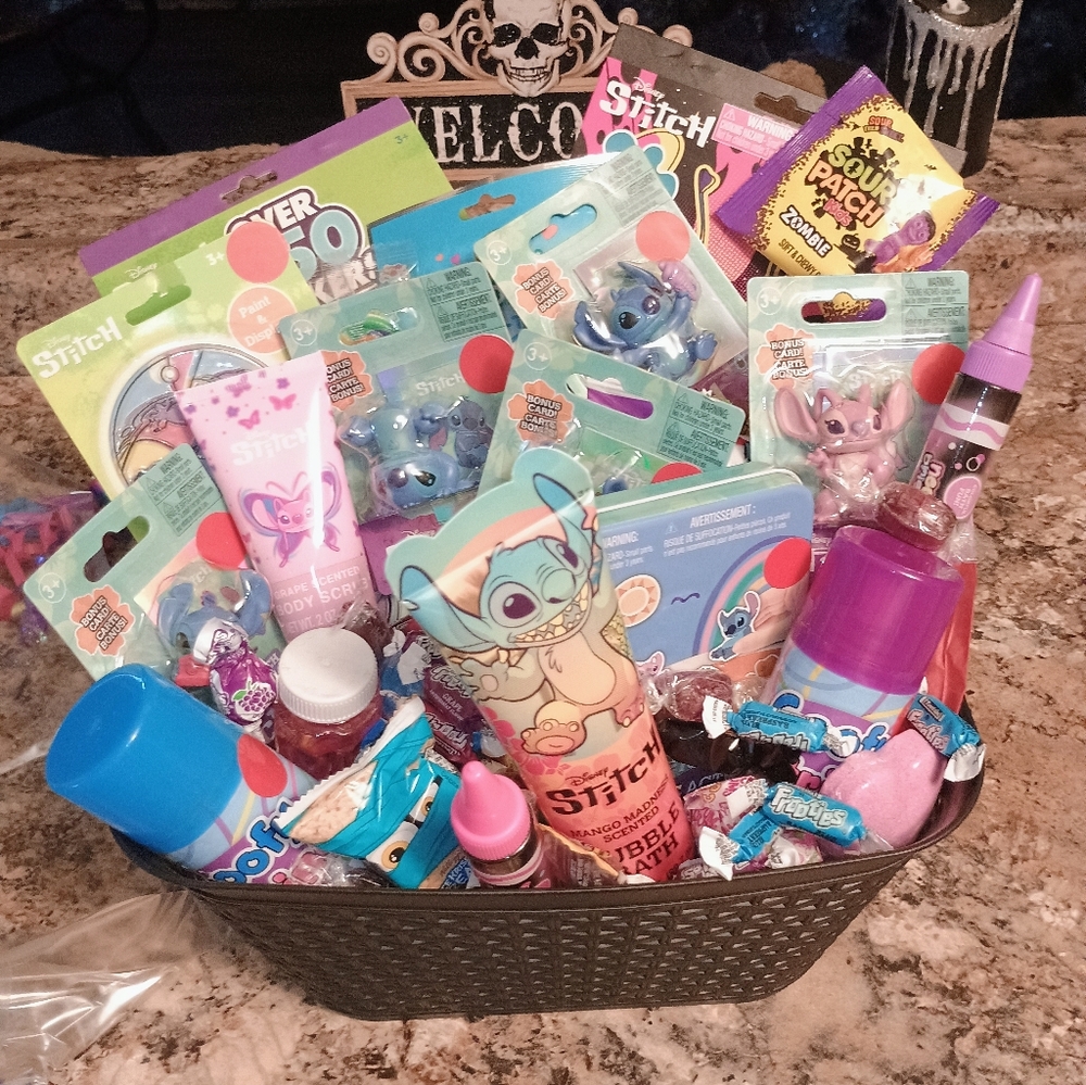 Stitch Lilo & Stitch Custom Basket - Picture 6 of 7